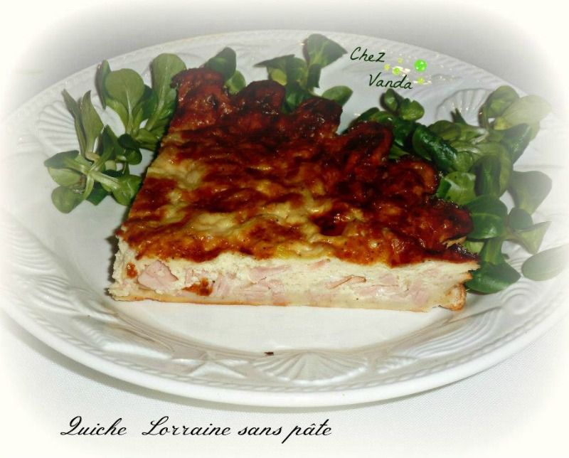 quiche lorraine recette WW