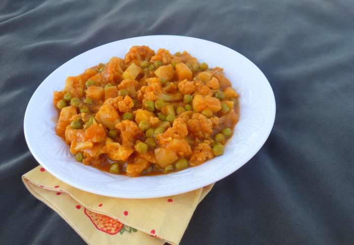 Chou-fleur pommes de terre au curry recette Weightwatchers
