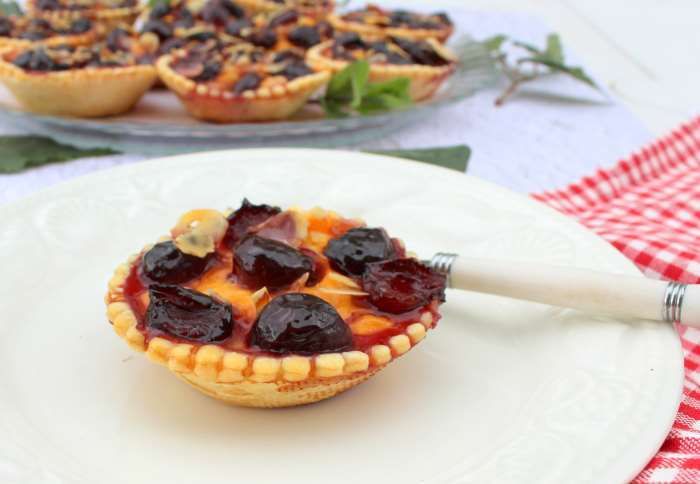 tartelettes aux cerises recette ww