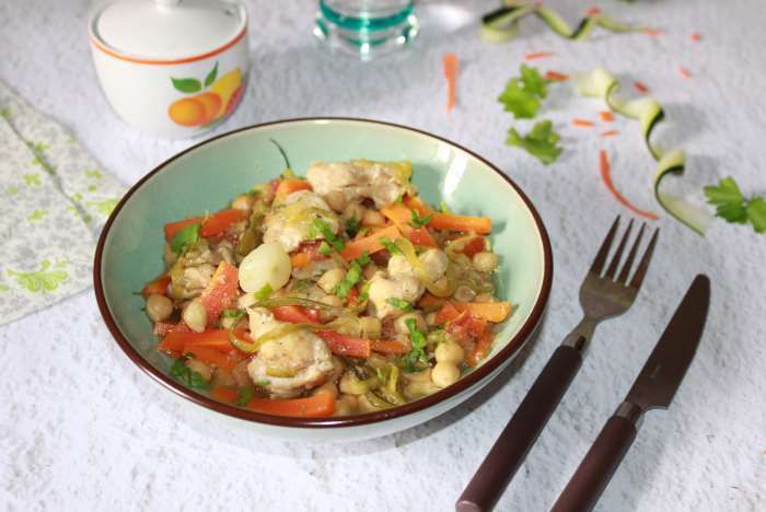 Tajine de dinde et ses légumes nouveaux weight watchers