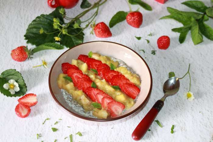 Pudding aux graines de chia recette ww