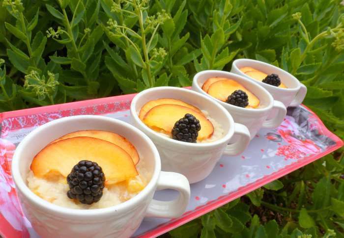 riz au lait aux fruits recette ww