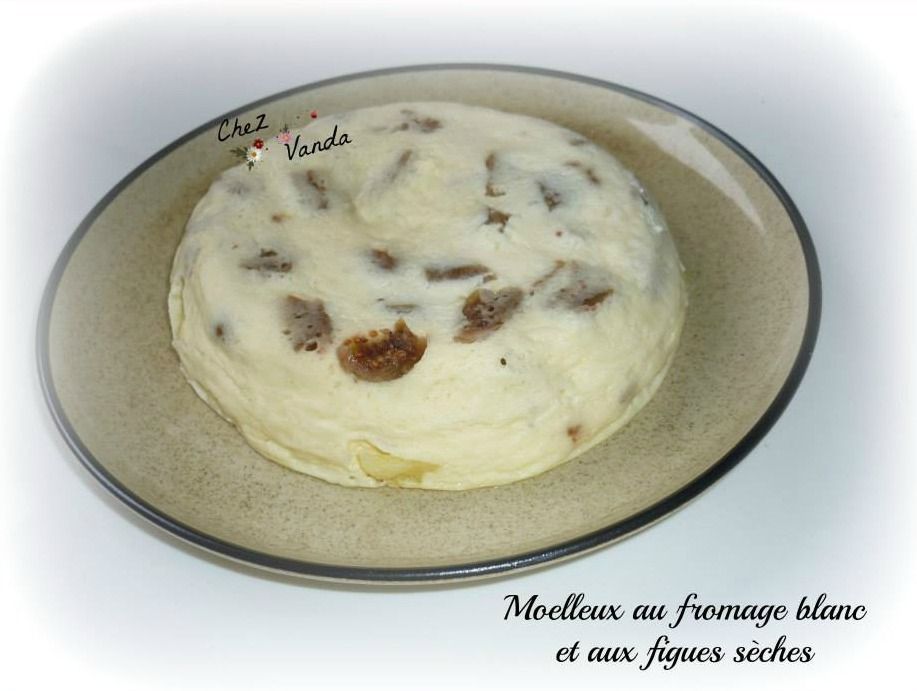 moelleux fromage blanc et figues weight watchers
