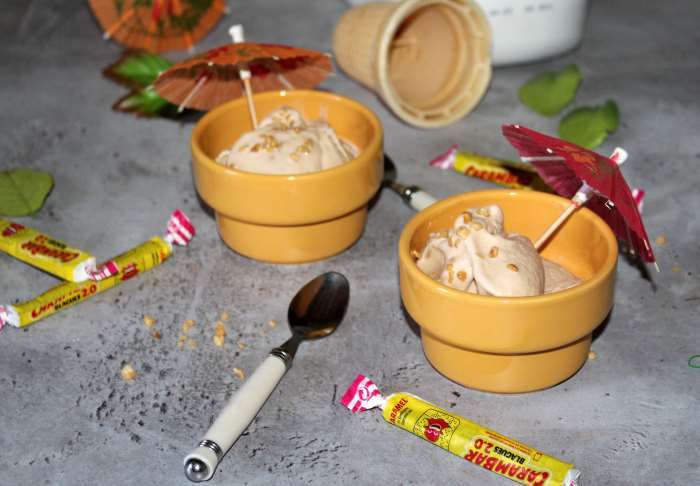 Glace aux carambars recette ww