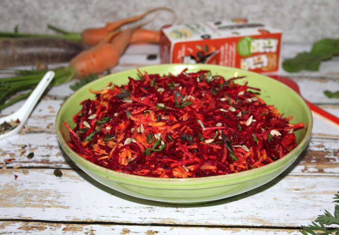 salade de betteraves et carottes recette ww