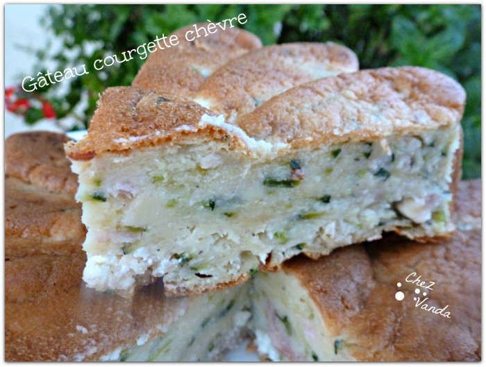 Gateau courgette et chèvre recette weight watchers