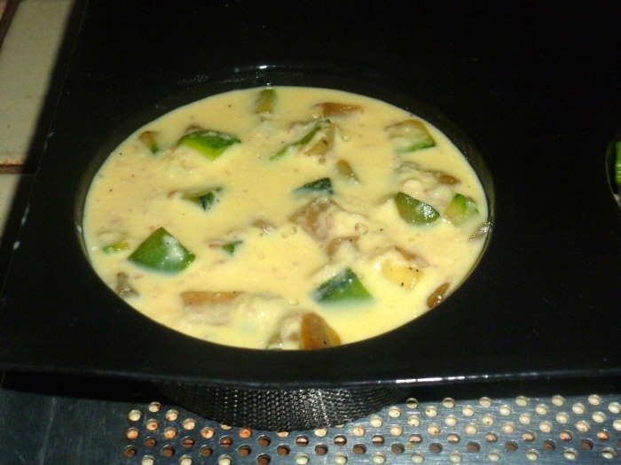 Petits flans de courgette au fromage