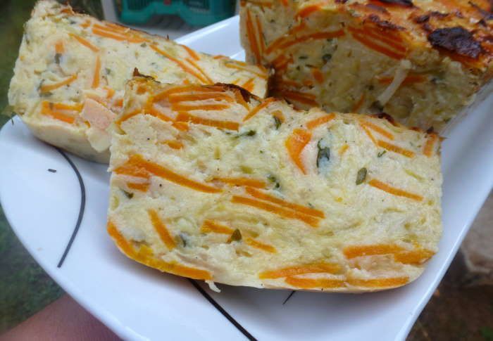 Pain de courgettes et de carottes - Chez Vanda