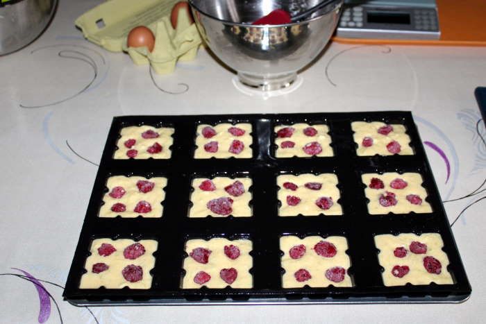 petites tablettes citron framboises recette ww