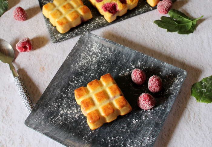 Petites tablettes citron framboises