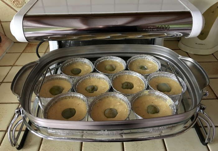 recette weight watchers Muffins d'avoine au coeur de Reine Claude