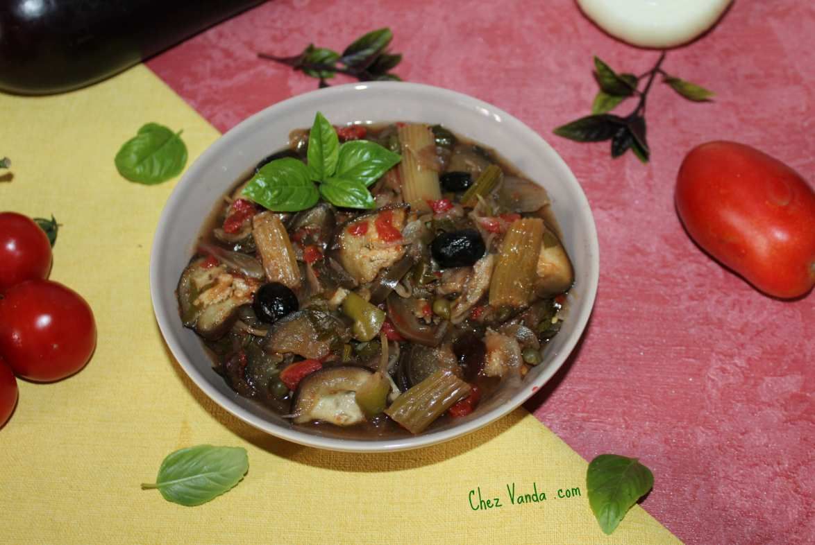 caponata  cuisson basse température 