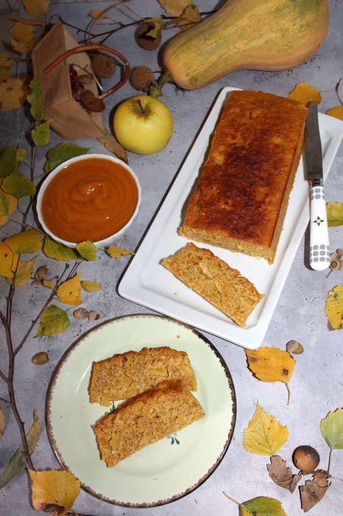 Gâteau d'automne aux flocons d'avoine