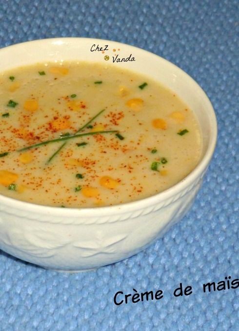 Crème de maïs