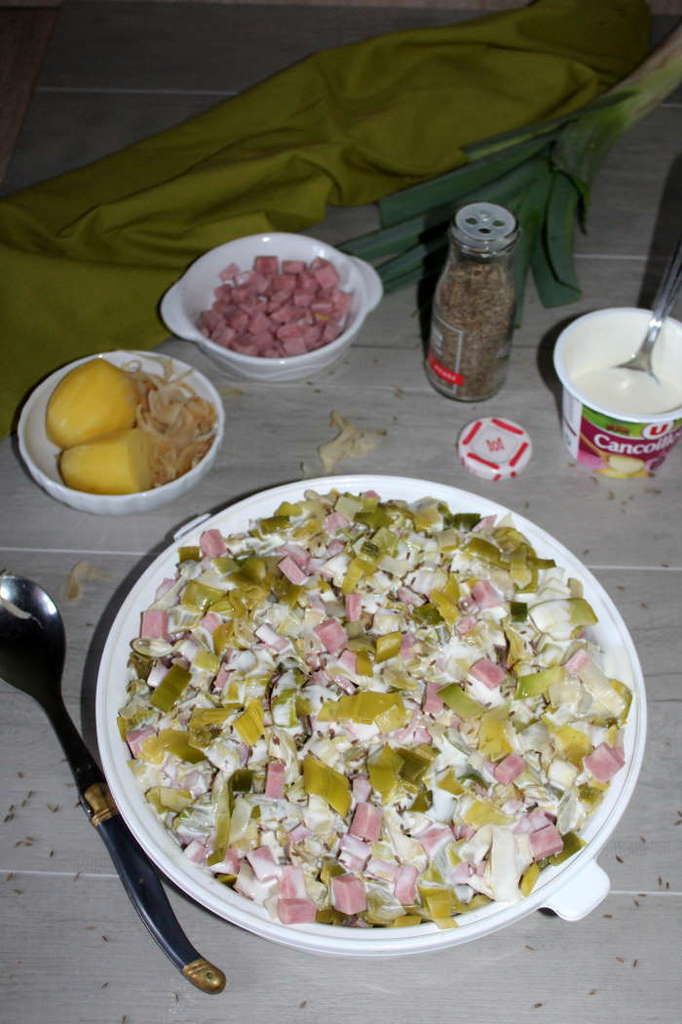 Tartiflette Allegee Aux Poireaux Chez Vanda