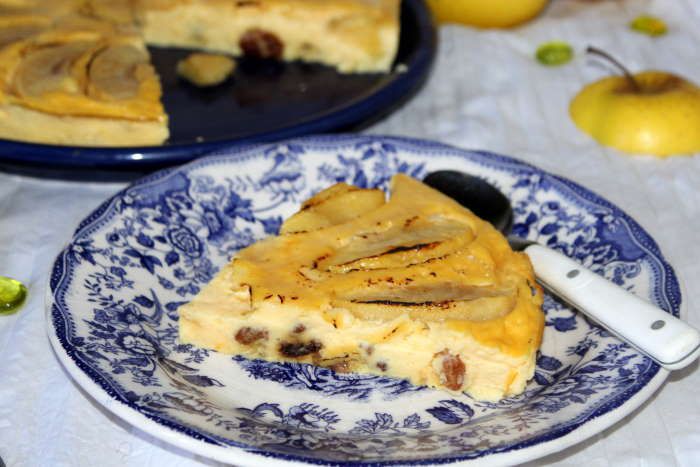 gateau-pomme-raisins-recette-ww