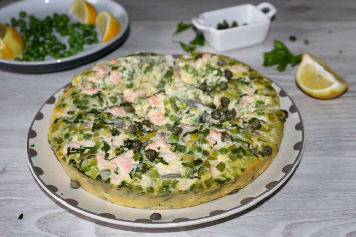 frittata-saumon-petits-pois-recette-ww