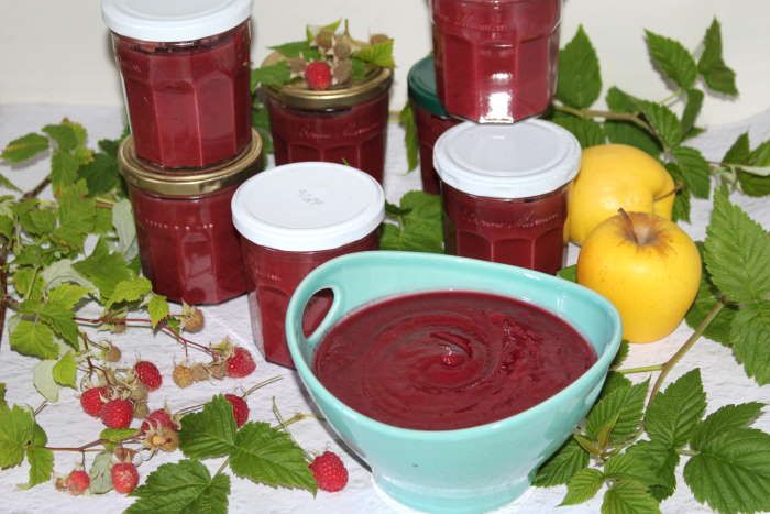 compote-maison-sans-sucre-pomme-framboise