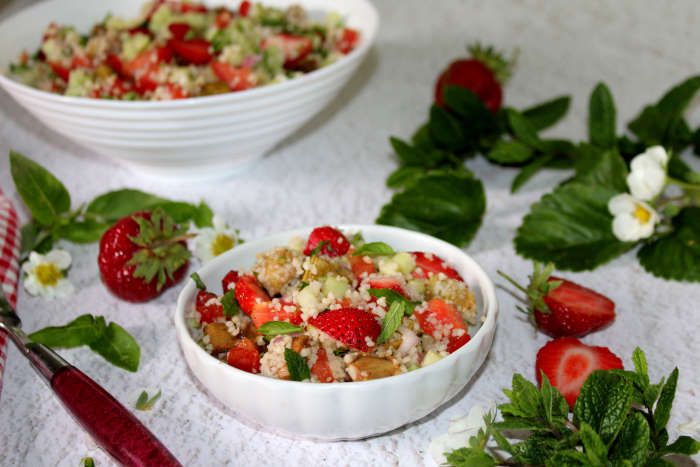 recette-ww-entrée-rafraichissante-rhubarbe-fraises