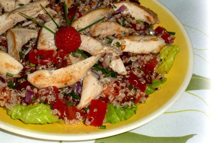 Taboulé-poulet-quinoa