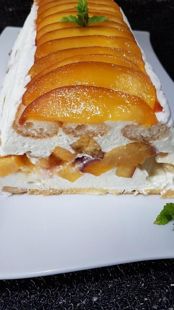 terrine de nectarines