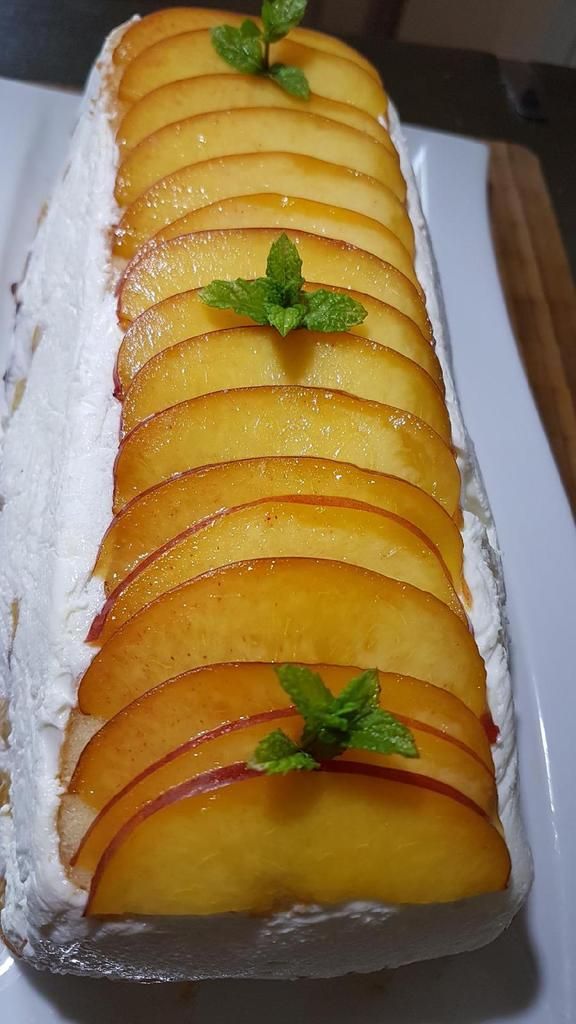 terrine de nectarines