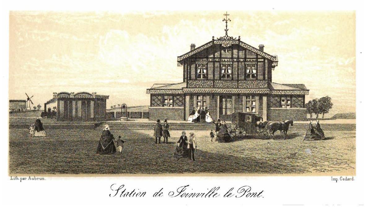 Gare de Joinville, 1860