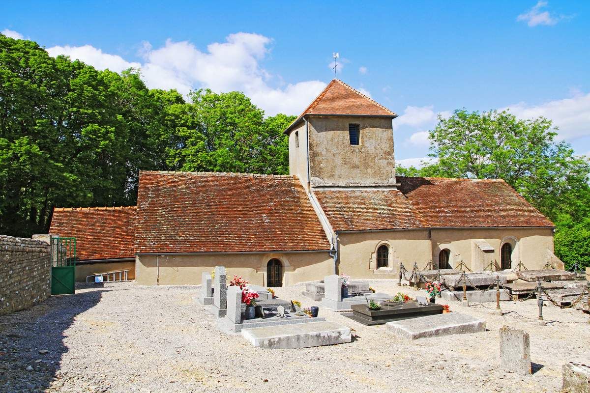 Église de la Nativité-de-la-Vierge (hameau de la Chaleur, commune de Vieilmoulin), phot. Michel Foucher, 2015