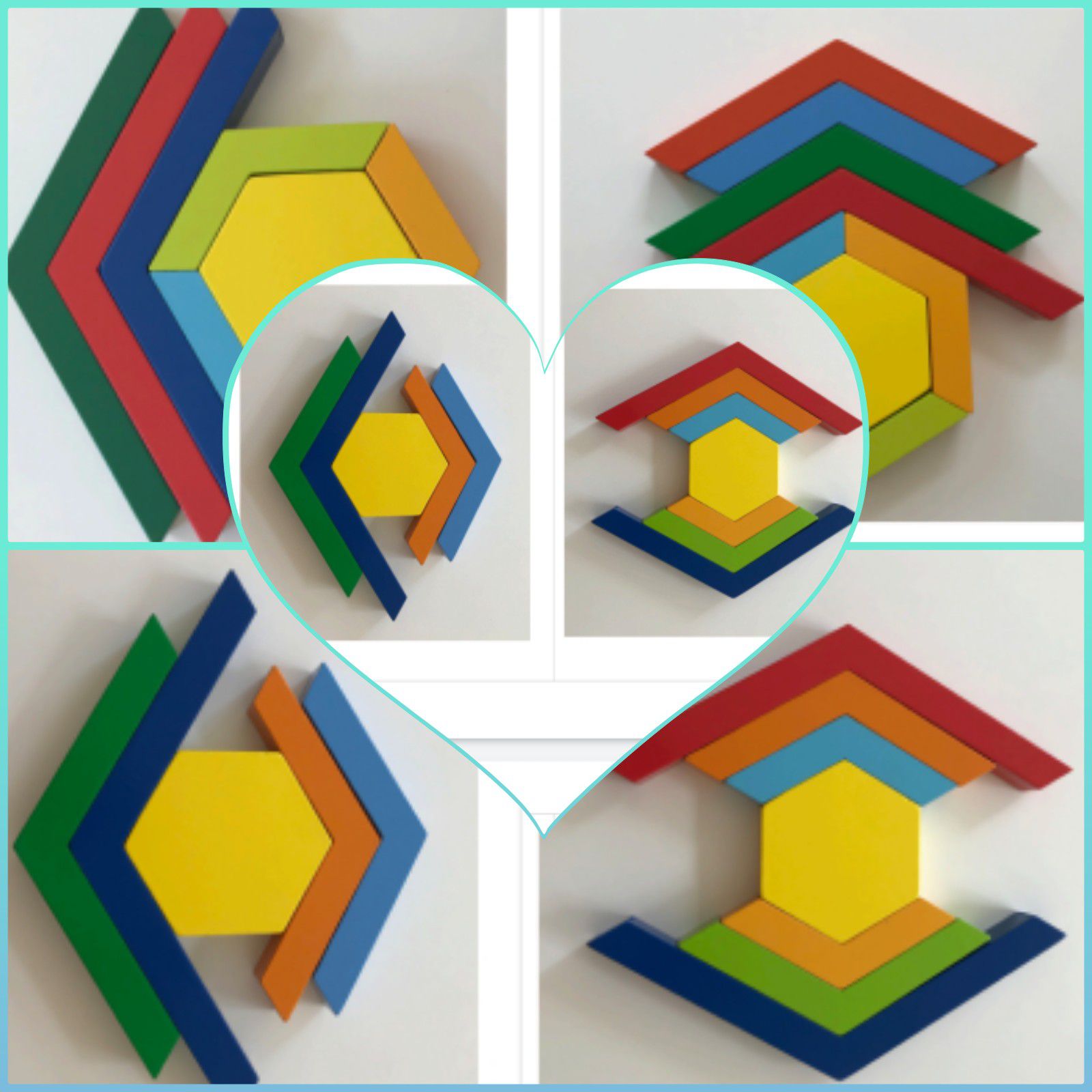 Jeu : L'hexagone coloré de chez Lidl - Mes tresses D Zécolles