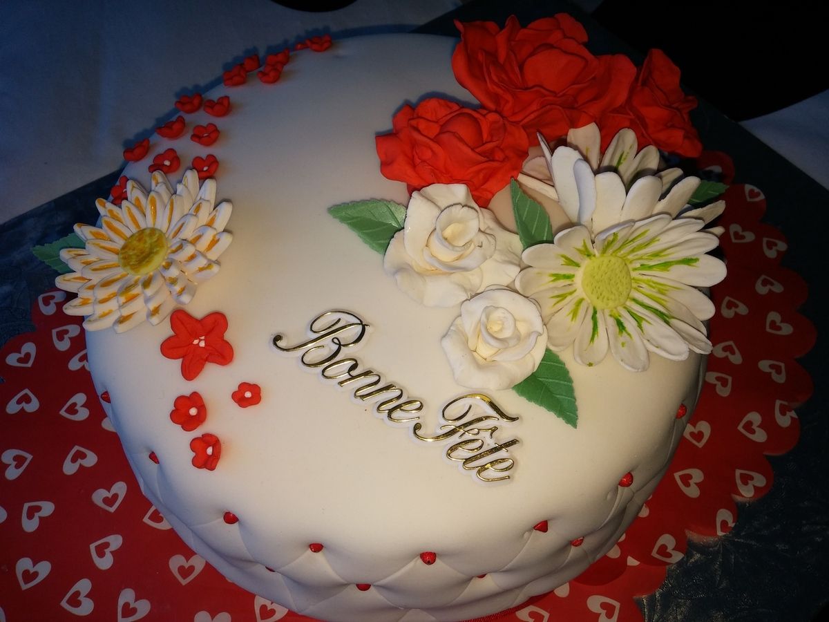 gateau d anniversaire pate a sucre Gateau D Anniversaire En Pate A Sucre Cuisinestyle gateau d anniversaire pate a sucre