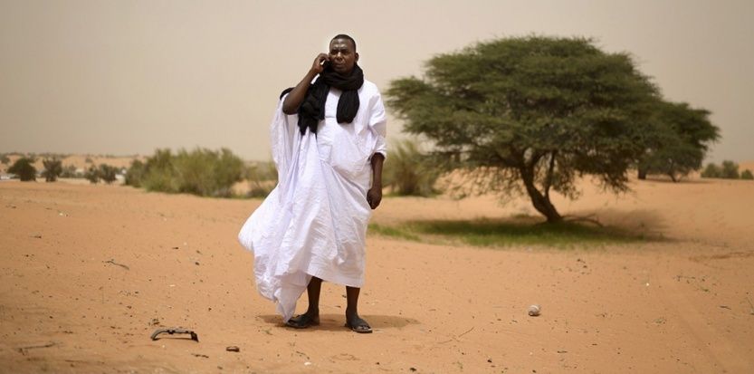 Biram Dah Abeid, fondateur de l'organisation Initiative pour la Résurgence du Mouvement abolitionniste.