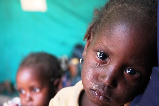 Photo : Enfants réfugiés nigérians du camp de Gagamari au Niger où 16 000 réfugiés sont pris en charge par les Nations Unies et le programme humanitaire européen Echo (European Commission humanitarian aid and civil protection department) / CC ECHO.