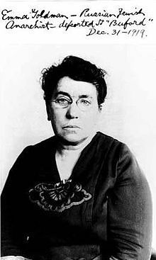 Emma Goldman Anarchisme