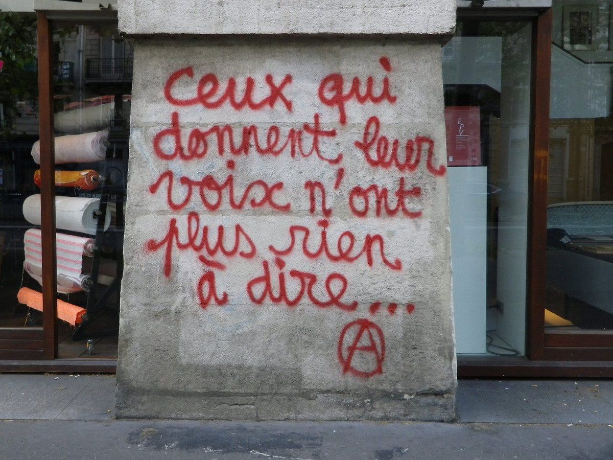 Anarchisme élection abstention