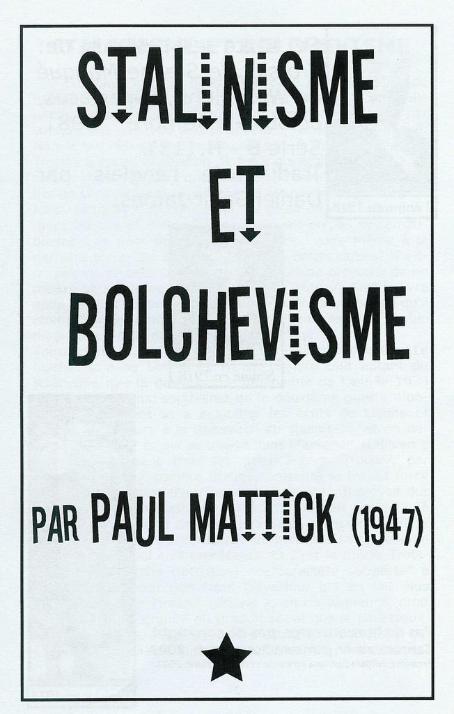 Stalinisme bolchevisme