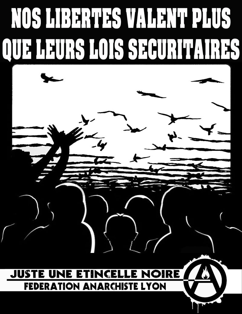 Anarchisme sécurité lois Etat Liberté Anticapitalisme capitalisme domination émancipation