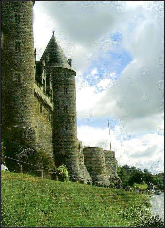 Josselin - Bretagne - Morbihan - le chateau