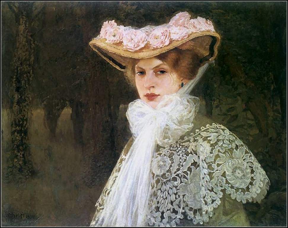  Femmes à chapeau par les grands peintres (262)