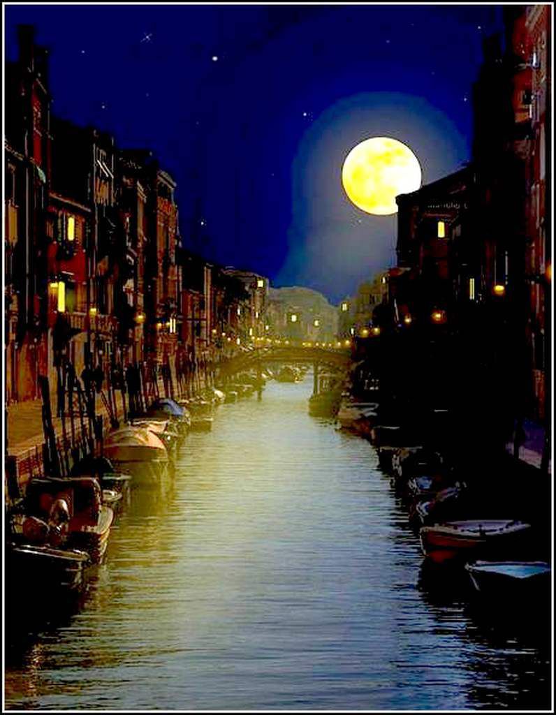 La nuit - Venise - Italie