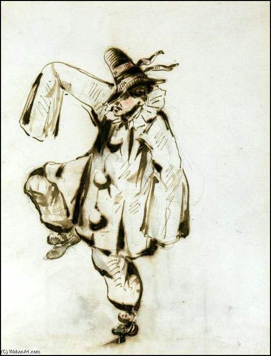 Édouard Manet (1832-1883) pierrot danse