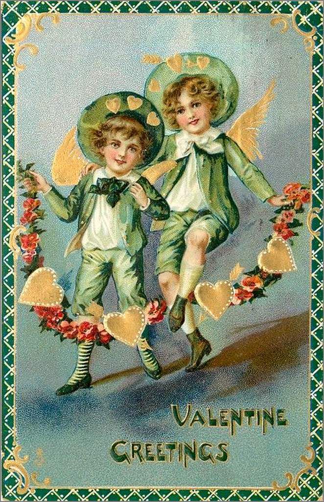 vintage Saint-Valentin