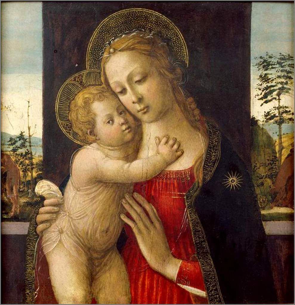 Vierge à l'enfant par les peintres -  Ambrogio Borgognone (1453-1523)