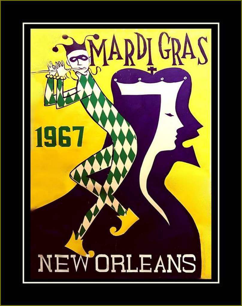 Mardi gras New Orleans 1967
