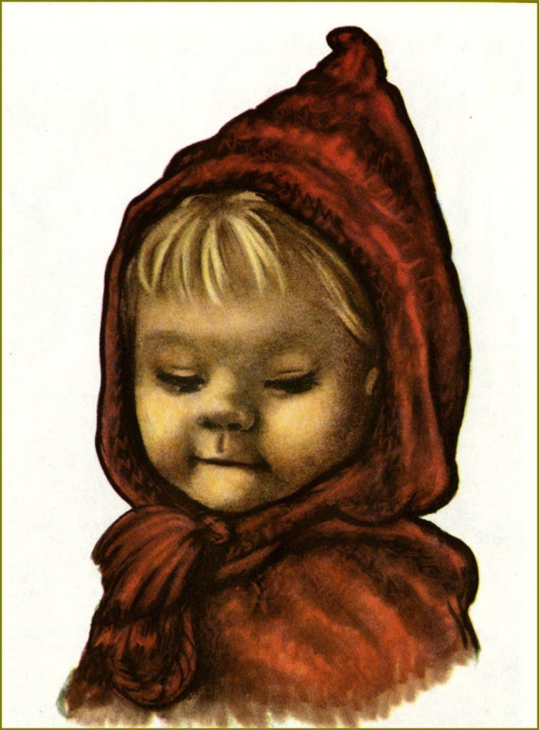 Le petit chaperon rouge en illustration  - Elizabeth Orton Jones