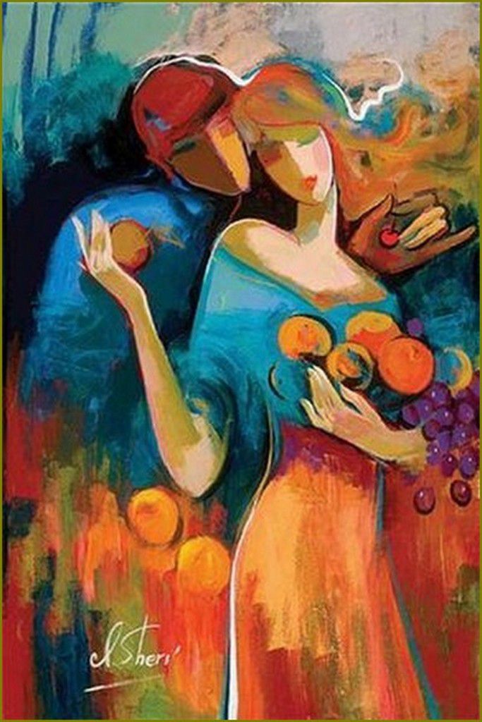 Amoureux par les grands peintres -  Irene Sheri Vishnevskaya (1968)