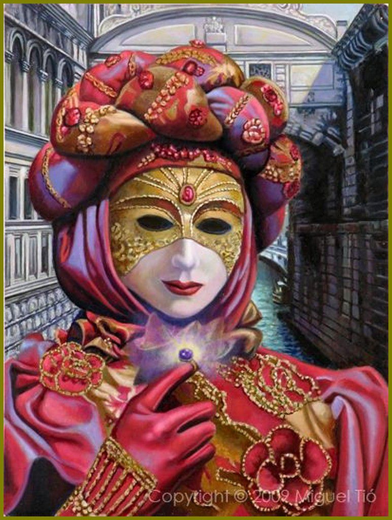 Masques - Carnaval - mardi-gras par les grands peintres  -    Miguel Tio 
