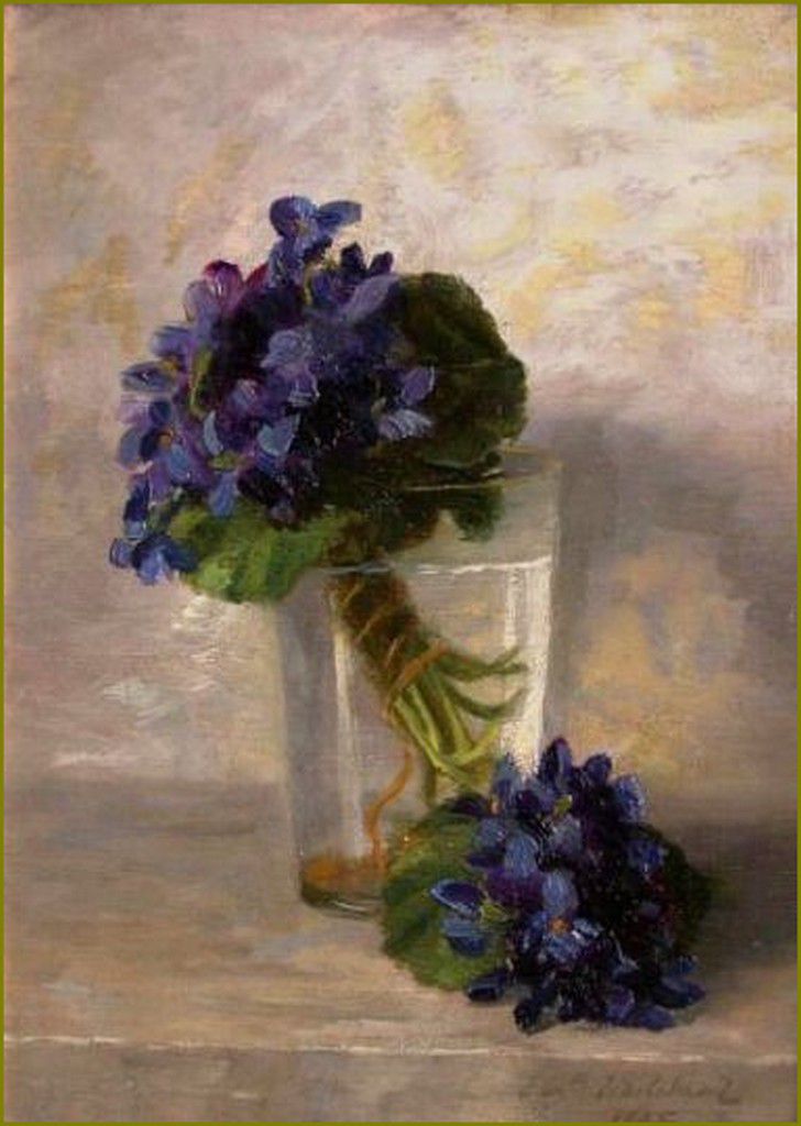 Elizabeth Whitehead (1877-1927), violettes