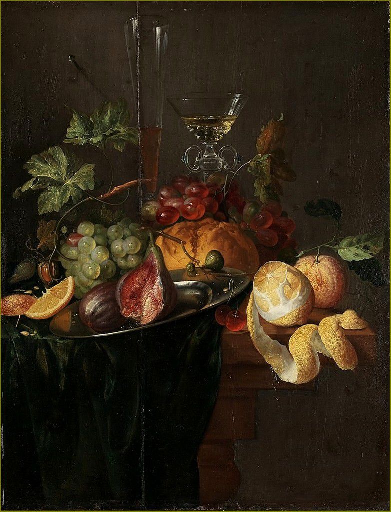 Jan Davidszoon de Heem (1606-1683 1684) - fruits été 
