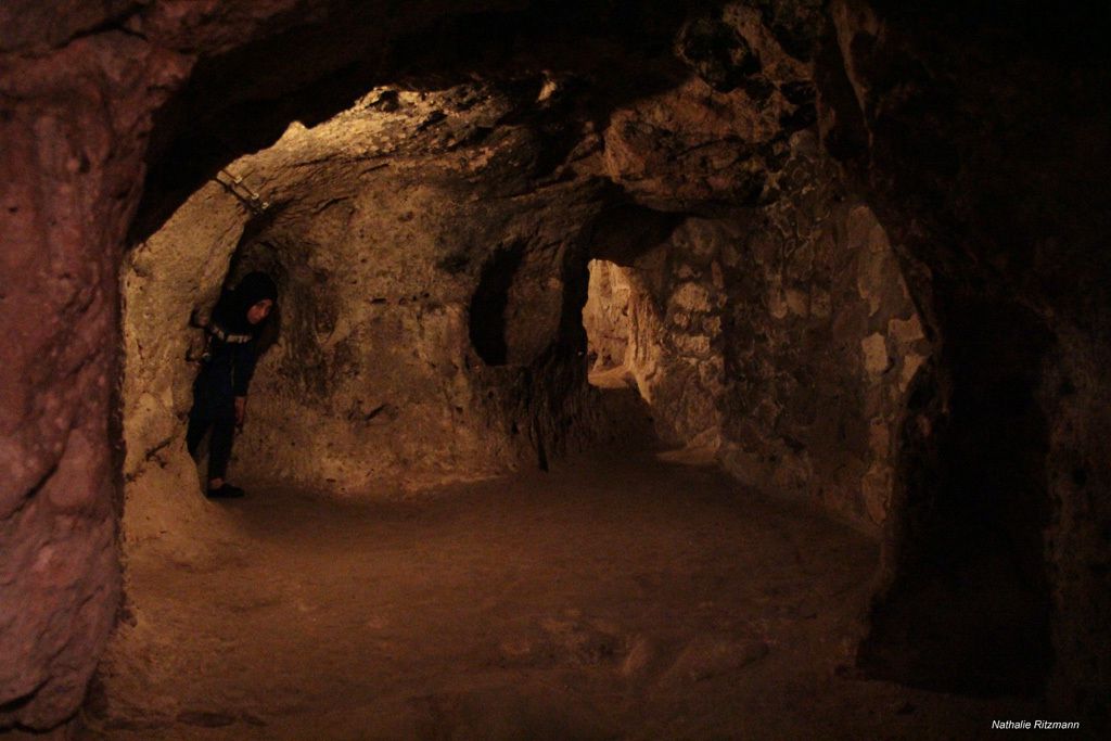 Derinkuyu, ville souterraine de Cappadoce, ouverte à la visite en 1965