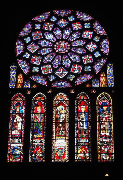 La cathédrale de Chartres - L'art du vitrail - mars 2015 - Voir-ou-revoir